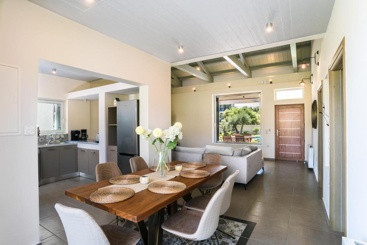 Three Stars Luxury Villas Moraḯtika Exteriér fotografie